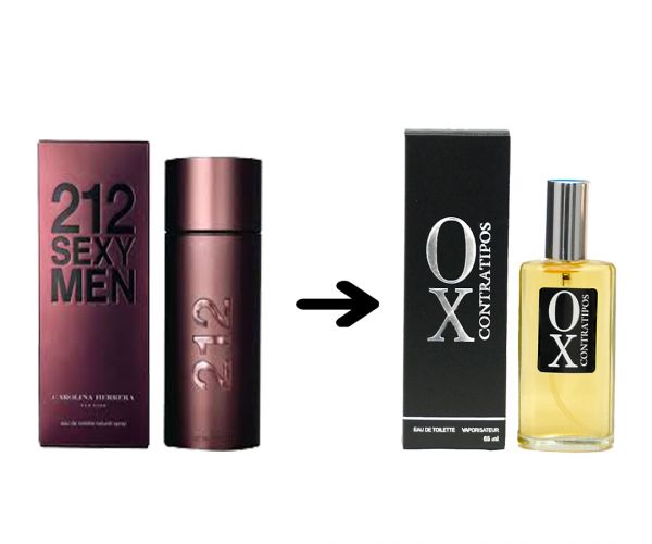 OX62 - 212 SEXY CAROLINA HERRERA - MASCULINO - 65ml